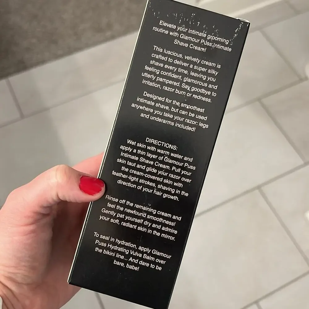 Booty Parlor Glamour‎ Puss Shave Cream